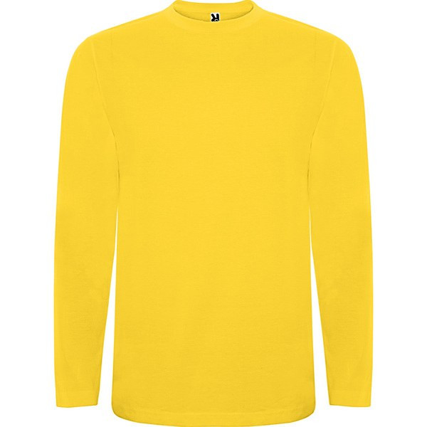 Roly CA1217 - Premium Cotton Long-Sleeve Tee with Reinforced Seams