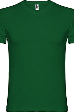Roly CA6503 - T-shirt Col V Double Épaisseur en Coton