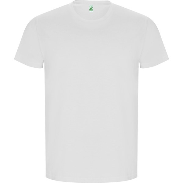 Roly CA6690 - GOLDEN Tubular short-sleeve t-shirt in organic cotton