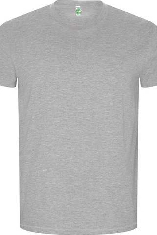 Roly CA6690 - GOLDEN Schlauchförmiges Kurzarm-T-Shirt aus Bio-Baumwolle