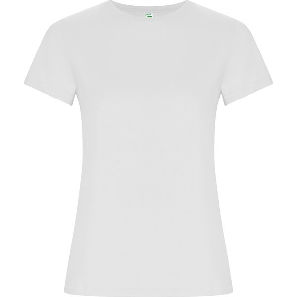 Roly CA6696 - GOLDEN WOMAN Fitted short-sleeve t-shirt in organic cotton