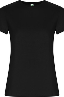 Roly CA6696 - GOLDEN WOMAN Fitted short-sleeve t-shirt in organic cotton