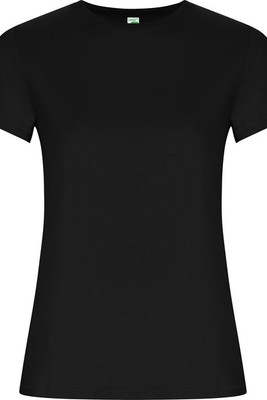 Roly CA6696 - GOLDEN WOMAN T-shirt cintada tubular em algodão orgânico
