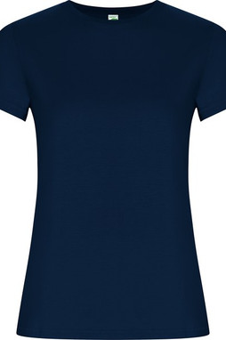 Roly CA6696 - GOLDEN WOMAN Fitted short-sleeve t-shirt in organic cotton