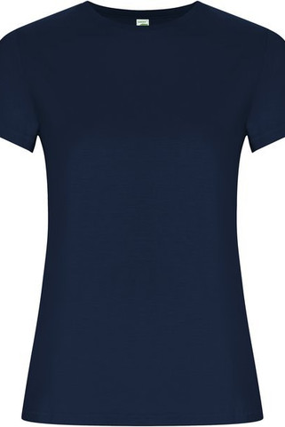 Roly CA6696 - GOLDEN WOMAN Figursyet kortærmet t-shirt i økologisk bomuld