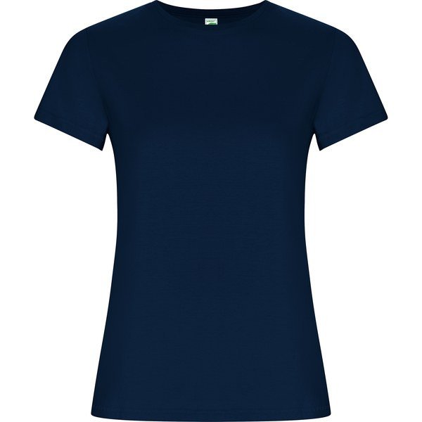 Roly CA6696 - GOLDEN WOMAN Fitted short-sleeve t-shirt in organic cotton
