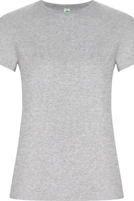 Roly CA6696 - T-shirt Femme Ajusté en Coton Bio à Manches Courtes