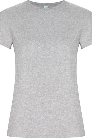 Roly CA6696 - GOLDEN WOMAN Fitted short-sleeve t-shirt in organic cotton