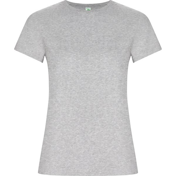 Roly CA6696 - GOLDEN WOMAN Fitted short-sleeve t-shirt in organic cotton