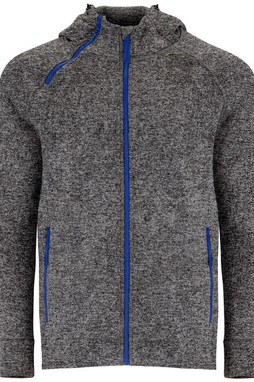Roly CQ5064 - EVEREST Plush knitted jacket with hood