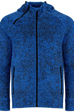 Roly CQ5064 - EVEREST Veste maille molleton avec capuche