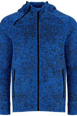 Roly CQ5064 - EVEREST Plush knitted jacket with hood