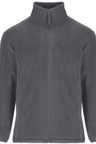 Roly CQ6412 - ARTIC Herren Fleecejacke mit hohem Kragen und Nackenband Ton-in-Ton