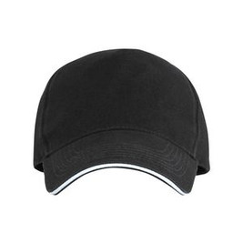 ERIS 5-panel cap with contrasting sandwich and four embroidered vent eyelets - EgotierPro GO7019