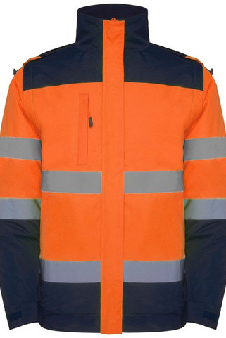 Roly HV9304 - EPSYLON High-visibility parka combined in two colours