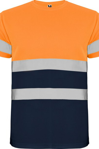 Roly HV9310 - DELTA T-shirt technique manches courtes haute visibilité