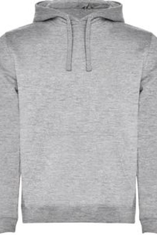 Roly SU1067 - URBAN Sweat-shirt bicolore avec capuche doublée et cordon de serrage contrasté