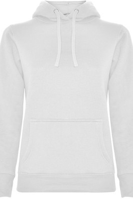 Roly SU1068 - URBAN WOMAN Fitted-cut sweatshirt with two-colour hood in double fabric