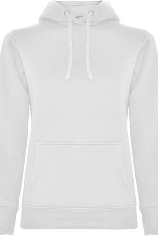 Roly SU1068 - URBAN WOMAN Fitted-cut sweatshirt with two-colour hood in double fabric