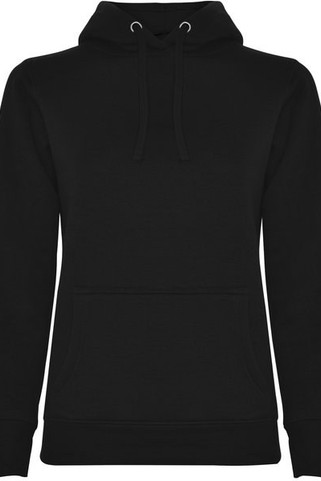 Roly SU1068 - URBAN WOMAN Fitted-cut sweatshirt with two-colour hood in double fabric