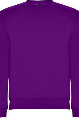 Roly SU1070 - CLASICA Classic sweatshirt with 1x1 elastane rib in collar