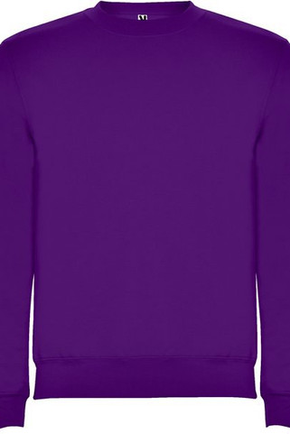 Roly SU1070 - CLASICA Classic sweatshirt with 1x1 elastane rib in collar