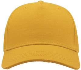 Atlantis ACCARG - Vintage Distressed 5-Panel Chino Twill Baseball Cap