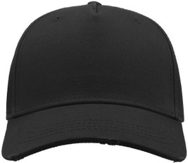 Atlantis ACCARG - Vintage Distressed 5-Panel Chino Twill Baseball Cap