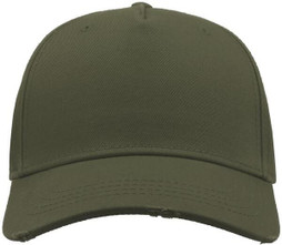 Atlantis ACCARG - Vintage Distressed 5-Panel Chino Twill Baseball Cap