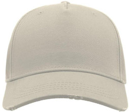Atlantis ACCARG - Vintage Distressed 5-Panel Chino Twill Baseball Cap