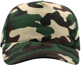 Atlantis ACSTFV - Premium 5 Panel Cotton Twill Baseball Cap