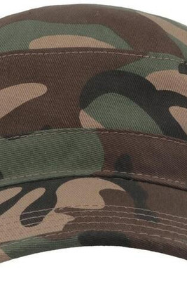 Atlantis ACTANK - Brushed Cotton Military Style Camo Cap with Velcro