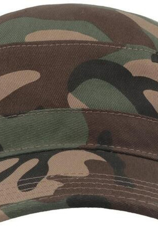 Atlantis ACTANK - Brushed Cotton Military Style Camo Cap with Velcro