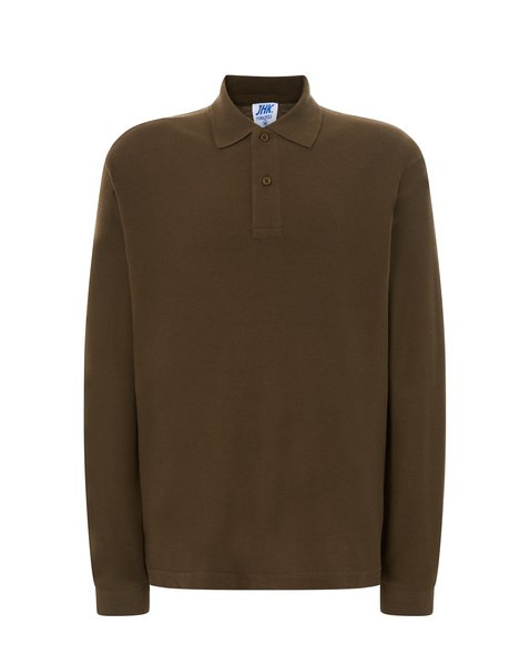 JHK JK215 - Langærmet poloshirt til mænd