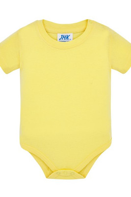 JHK JHK100 - Soft Cotton Baby Bodysuit with Easy Snap Closures