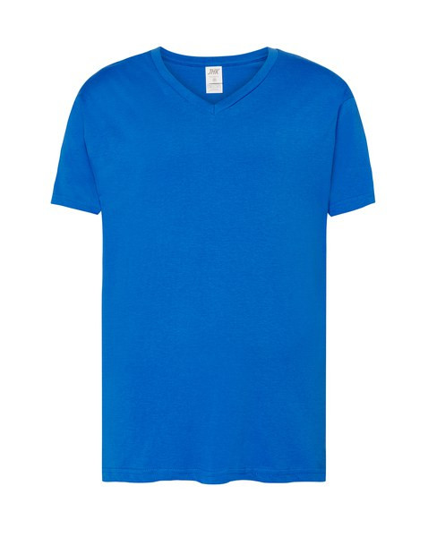 JHK JK401 - Ultra-Soft Enzyme Washed V-Neck Cotton Tee