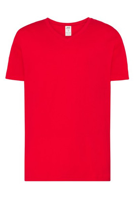 JHK JK401 - Ultra-Soft Enzyme Washed V-Neck Cotton Tee