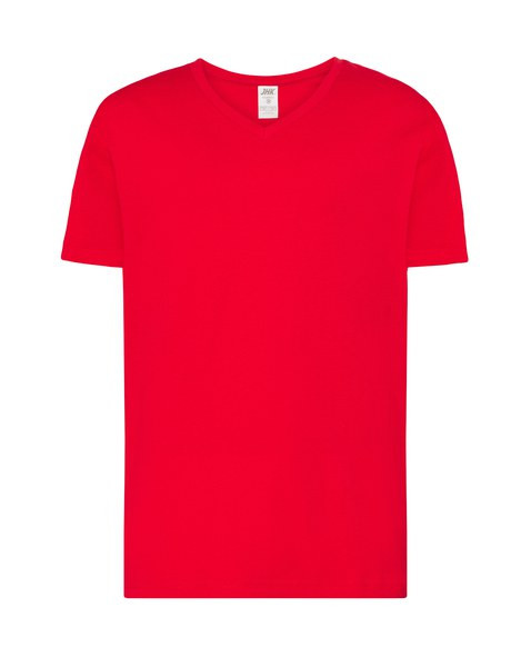 JHK JK401 - Ultra-Soft Enzyme Washed V-Neck Cotton Tee