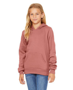 BELLA+CANVAS B3719Y - Youth Sponge Fleece Pullover Hood