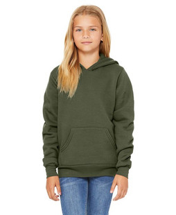 BELLA+CANVAS B3719Y - Youth Sponge Fleece Pullover Hood