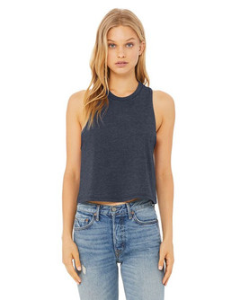 BELLA+CANVAS B6682 - Women's Racerback Cropped Top