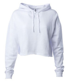 Independent Trading Co. AFX64CRP - Women's Lightweight Crop Hooded Pullover
