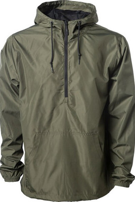 Independent Trading Co. EXP54LWP - Adult Lightweight Pullover Windbreaker Anorak Jacket