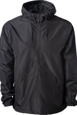 Independent Trading Co. EXP54LWP - Adult Lightweight Pullover Windbreaker Anorak Jacket