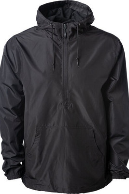 Independent Trading Co. EXP54LWP - Adult Lightweight Pullover Windbreaker Anorak Jacket
