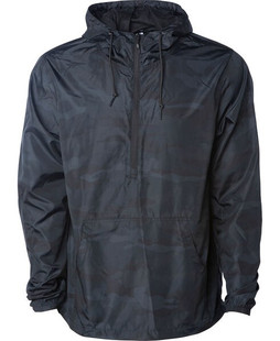 Independent Trading Co. EXP54LWP - Adult Lightweight Pullover Windbreaker Anorak Jacket