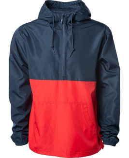 Independent Trading Co. EXP54LWP - Adult Lightweight Pullover Windbreaker Anorak Jacket