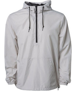 Independent Trading Co. EXP54LWP - Adult Lightweight Pullover Windbreaker Anorak Jacket
