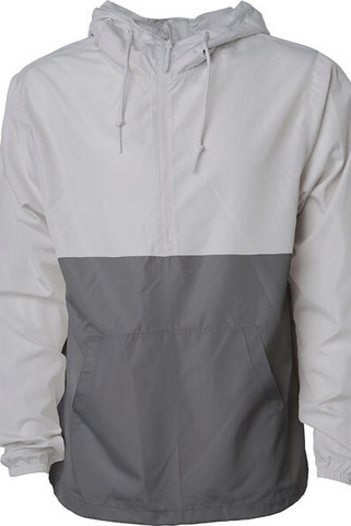 Independent Trading Co. EXP54LWP - Adult Lightweight Pullover Windbreaker Anorak Jacket