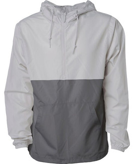 Independent Trading Co. EXP54LWP - Adult Lightweight Pullover Windbreaker Anorak Jacket